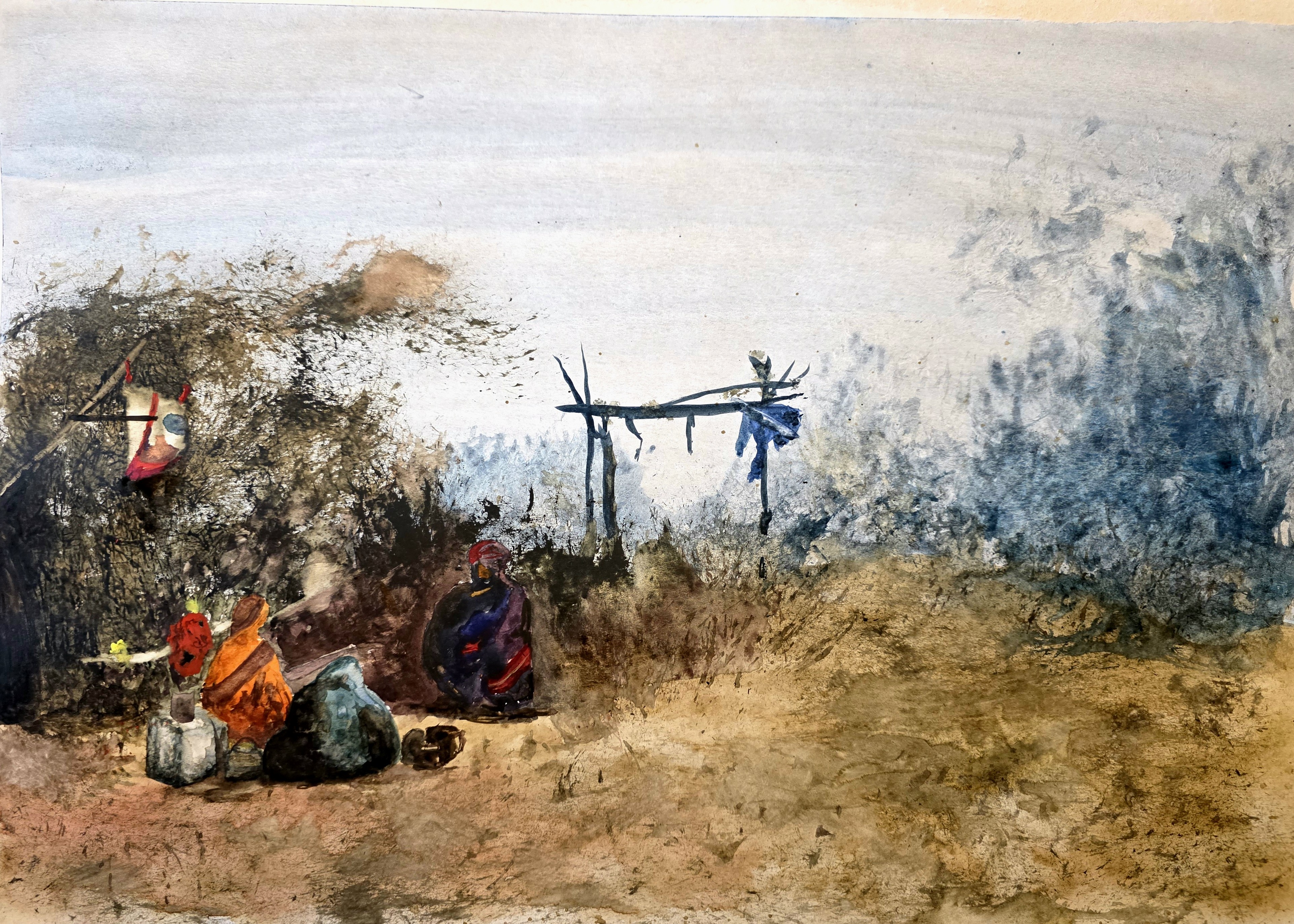 Gathered in the dust