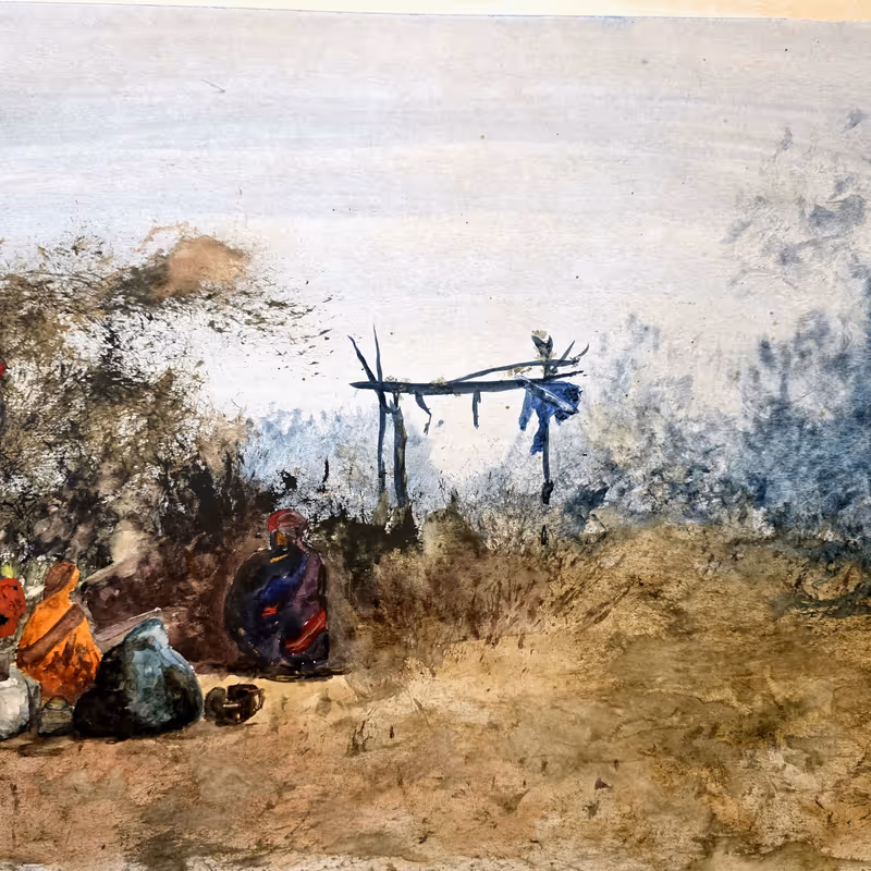 Gathered in the dust